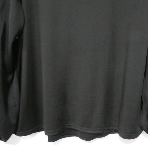 SHEIN - Curve | 2XL | Black Sequin Long Sleeve Blouse | Sheer Solid Black Back - Picture 13 of 14